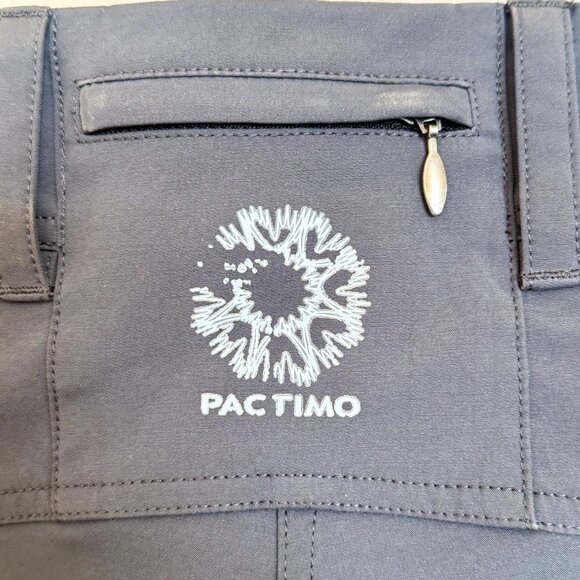 Pactimo Cycling Shorts Men's Medium Black 9" Inseam Adjustable Waist - Picture 5 of 9